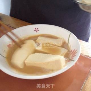 锅塌豆腐的做法步骤：3