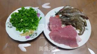 虾肉小馄饨的做法步骤：1