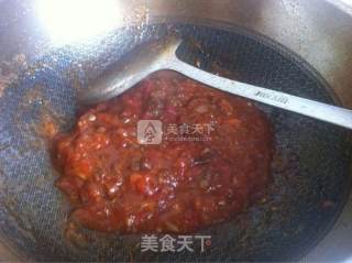 牛肉番茄酱拌意面的做法步骤：12