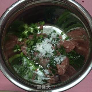 青瓜酿肉未的做法步骤：3