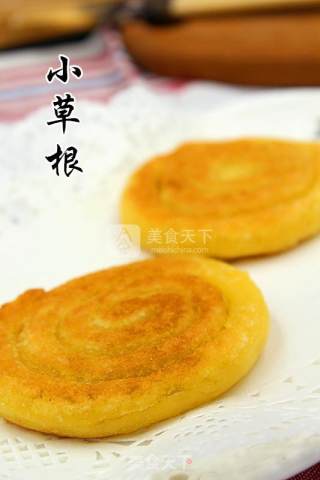 奶香玉米软饼的做法步骤：12