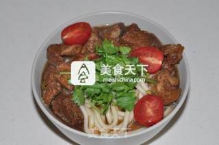 红烧牛肉面的做法步骤：14