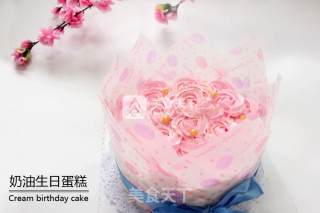 花束生日蛋糕的做法步骤：13