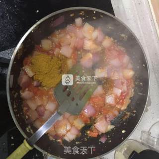 泰式黄咖喱鸡的做法步骤：6