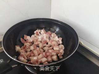 五花肉烧豆腐结的做法步骤：4