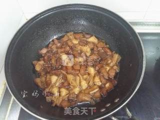 五花肉烧豆腐结的做法步骤：12