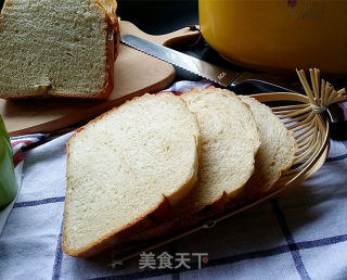 鸡蛋牛奶吐司（一键式）的做法步骤：12