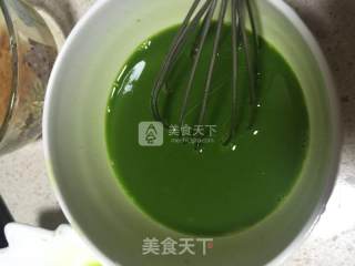 菠菜干贝蒸蛋的做法步骤：4