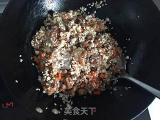 荷叶鸡肉糯米饭的做法步骤：11