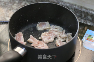 丝瓜炒肉片的做法步骤：7