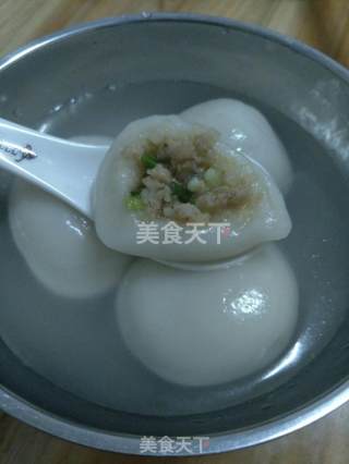 鲜肉汤圆的做法步骤：2