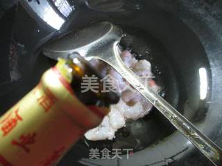 虾仁炒木耳菜的做法步骤：2