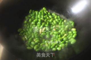 毛豆炒肉丝的做法步骤：4