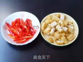 豆豉焖油豆腐的做法步骤：2