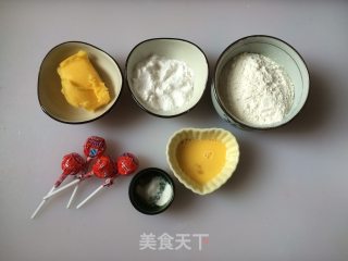 玻璃心饼干的做法步骤：1