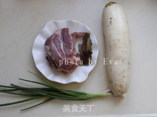 无肉不欢-白萝卜炖牛腩的做法步骤：1