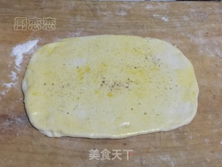 椒盐芝麻烧饼的做法步骤：6