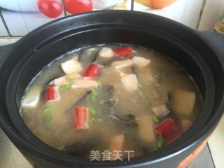 豆腐味增汤的做法步骤：11