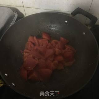 西红柿鸡蛋面的做法步骤：8