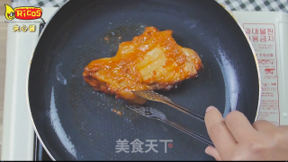 芝士鸡肉汉堡的做法步骤：2