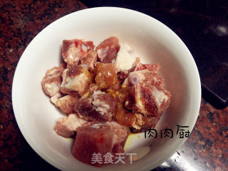 土豆炖排骨#肉肉厨的做法步骤：4