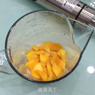 免烤芒果慕斯蛋糕的做法步骤：8