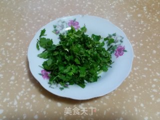 菠菜蛋饼的做法步骤：2