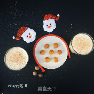 【Poppy厨房】圣诞特饮——蛋酒（Eggnog）的做法步骤：9