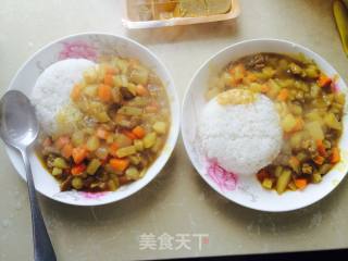 牛肉咖喱饭的做法步骤：2