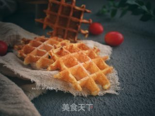 【广东】巧克力碎华夫饼（酵母版）的做法步骤：10