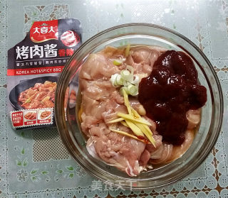 韩式香辣鸡肉卷的做法步骤：4