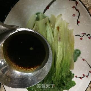 【广东】蚝油生菜的做法步骤：4