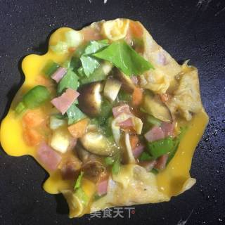 自制早饭小汉堡的做法步骤：2