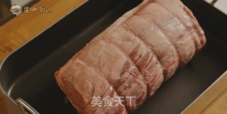 蒜香烤大块牛排的做法步骤：1