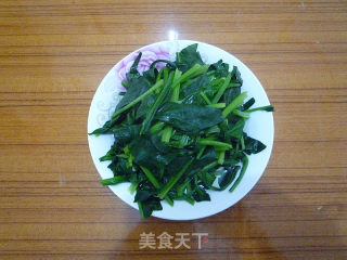 菠菜鸡蛋炖粉条的做法步骤：4