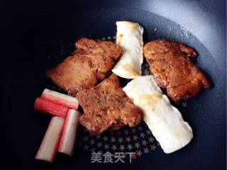 照烧鸡腿饭的做法步骤：5