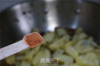 香椿煎土豆的做法步骤：7