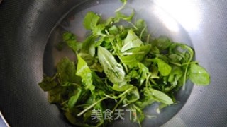 荠菜虾米豆腐羹的做法步骤：5