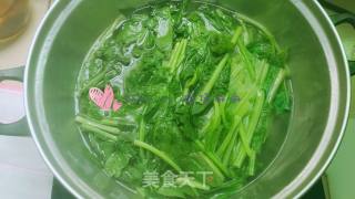 菠菜麻食的做法步骤：2