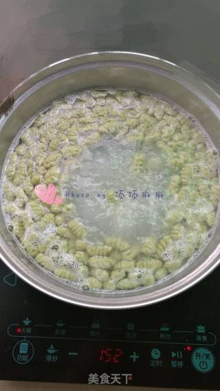 菠菜麻食的做法步骤：31