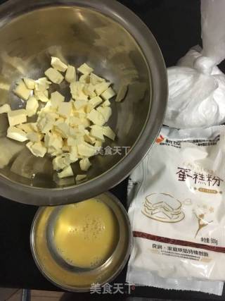 糖霜饼干的做法步骤：1