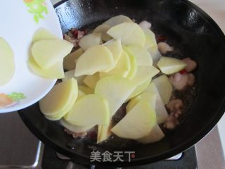 土豆炒肉片的做法步骤：5