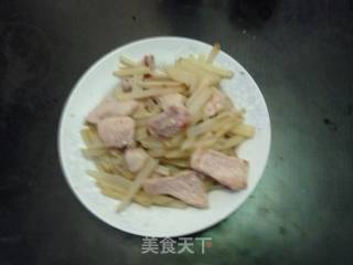 土豆丝炒肉片的做法步骤：6