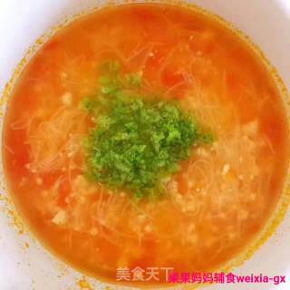 【果果妈妈辅食分享】番茄鸡肉面推荐月龄：9个月+的做法步骤：7