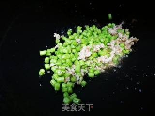 豆角肉末干捞粉的做法步骤：6