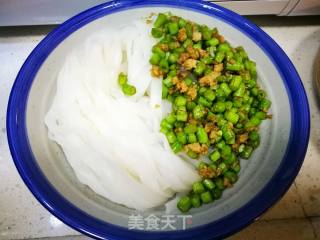 豆角肉末干捞粉的做法步骤：7