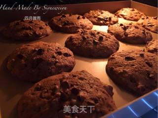 巧克力大曲奇Cookies的做法步骤：18