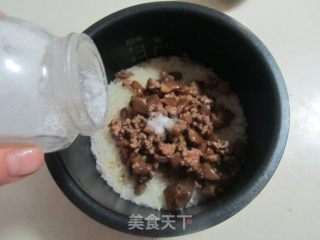 肉末香菇烧麦（饺子皮版）的做法步骤：8