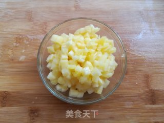 菠萝蛋炒饭的做法步骤：7