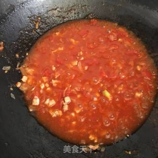 经典番茄肉酱意大利面的做法步骤：4